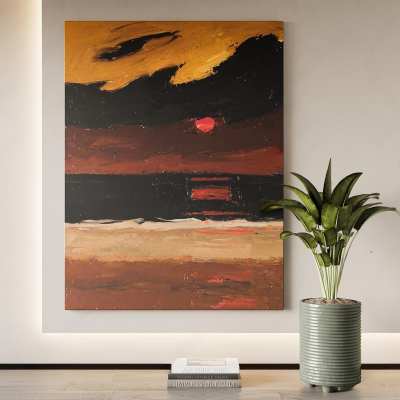 现代装饰画3D模型下载